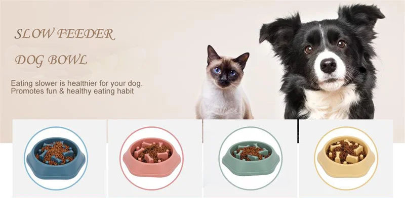 防吞防噎狗狗慢食碗 - 健康飲食神器