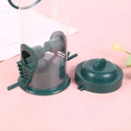 自動懸掛鳥食器 - 多孔小鳥戶外餵食工具