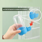 懸掛式自動鳥類飲水器 - 鸚鵡鳥籠水瓶配件