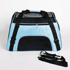透氣尼龍寵物攜帶袋 - 折疊式貓狗便攜背包