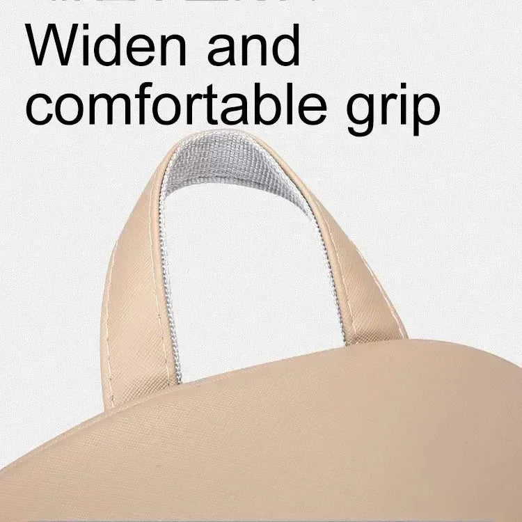 1件裝PU便攜貓狗背包 - 時尚透氣戶外旅行載具