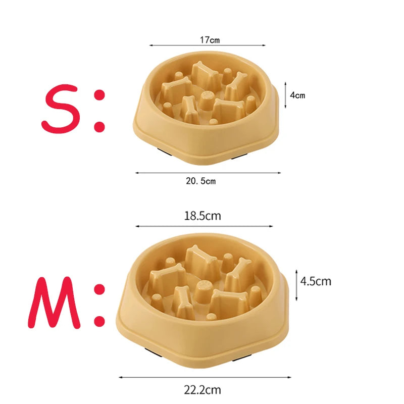 專業防滑慢食狗碗 - 健康進食好夥伴