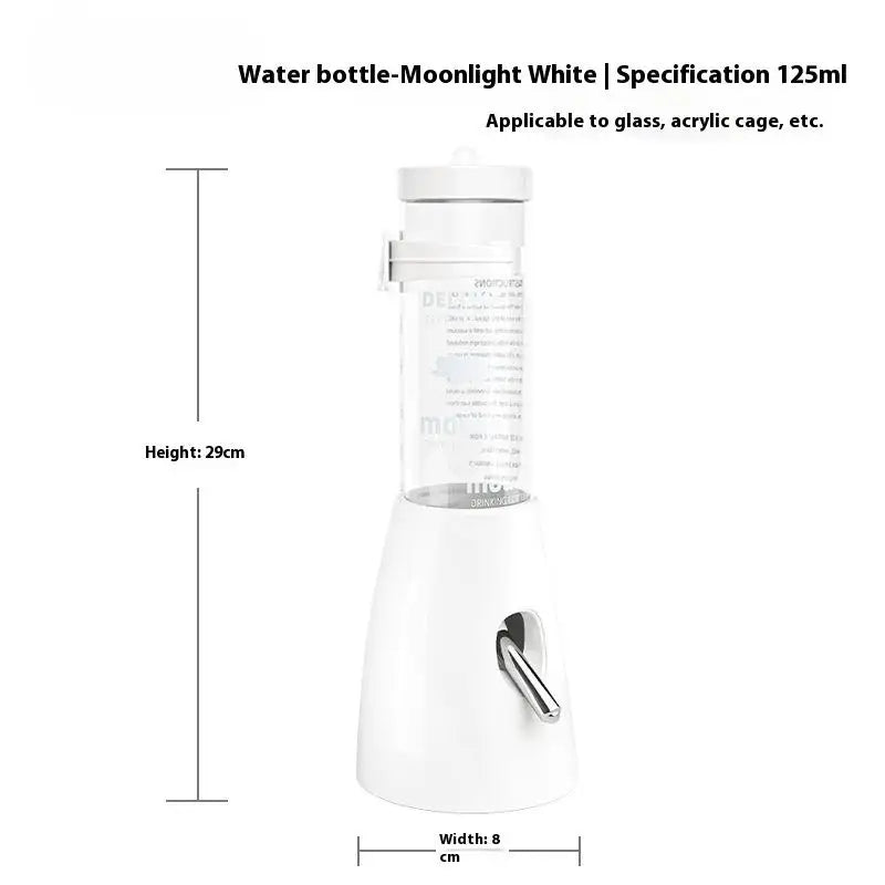 2合1倉鼠自動進食飲水器 - 大容量防漏設計