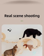 可充電撲翼鳥貓玩具 - 互動感應雙音效娛樂神器