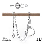 不銹鋼鳥腳環鏈 - 安全戶外飛行必備