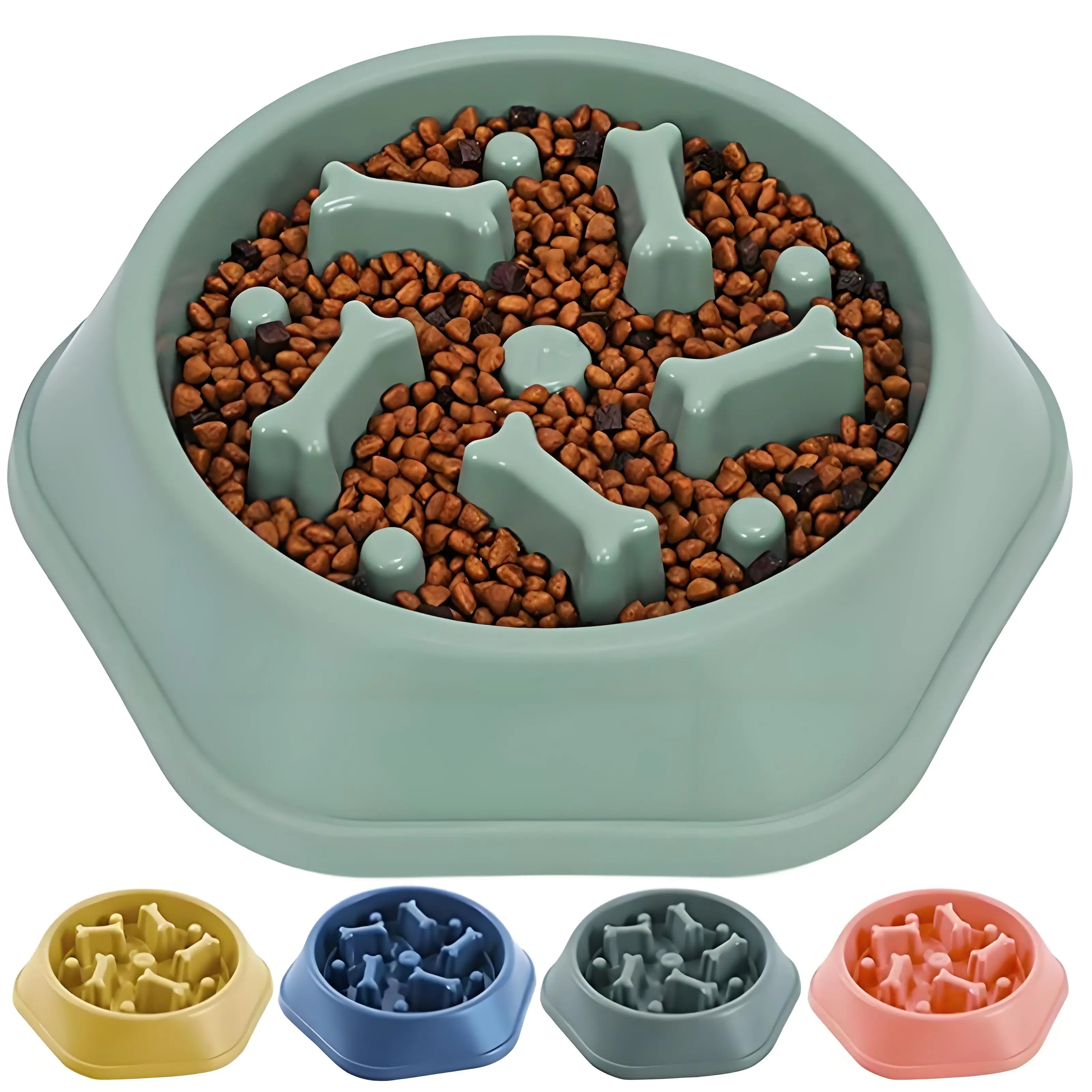 防吞防噎狗狗慢食碗 - 健康飲食神器