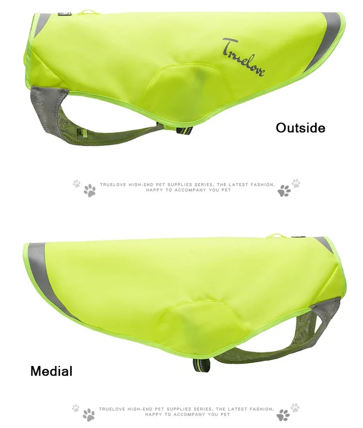 秋季防水狗狗背心 - 輕便透氣寵物戶外服