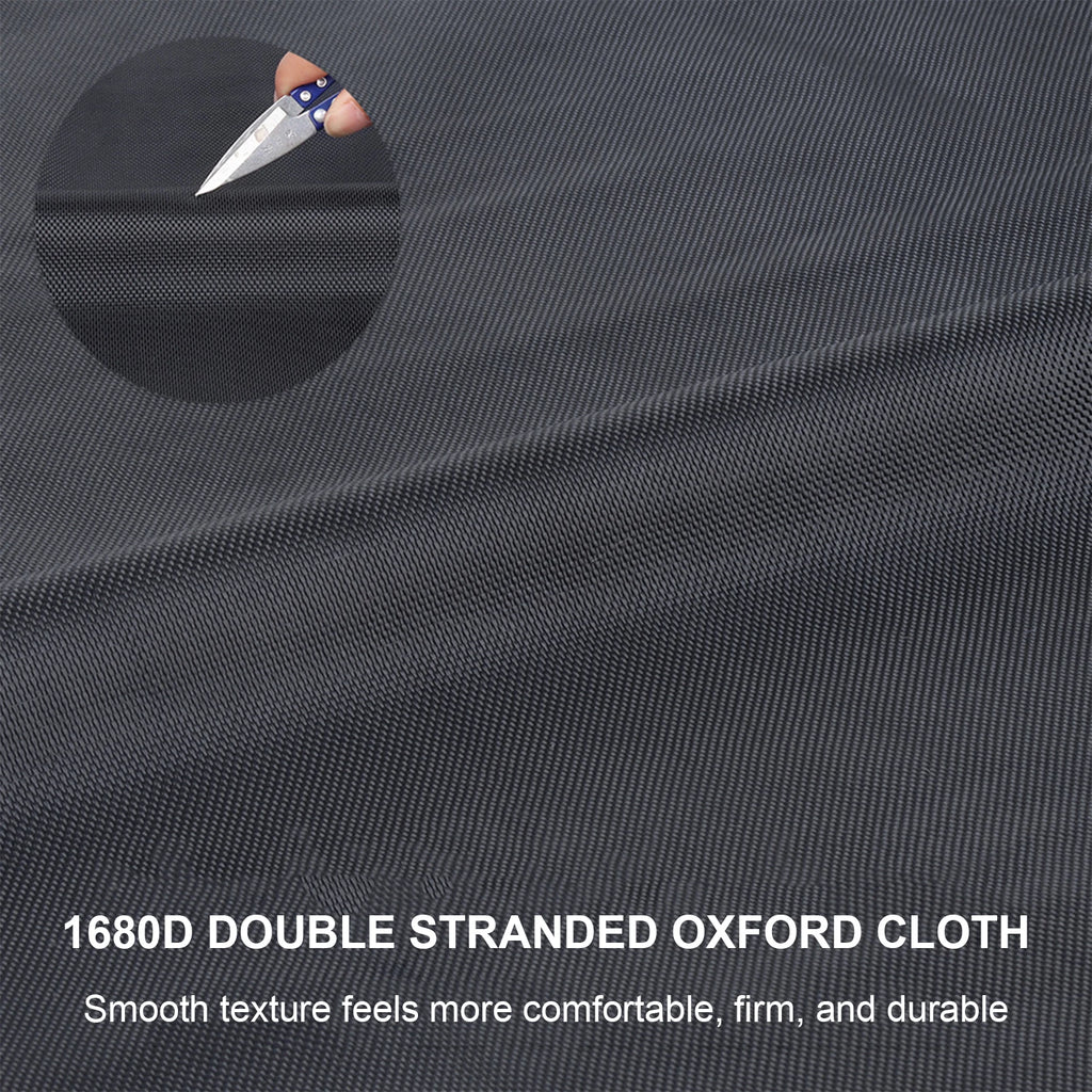 反光中大型犬戰術背心配帶 - 1680D防水牛津布